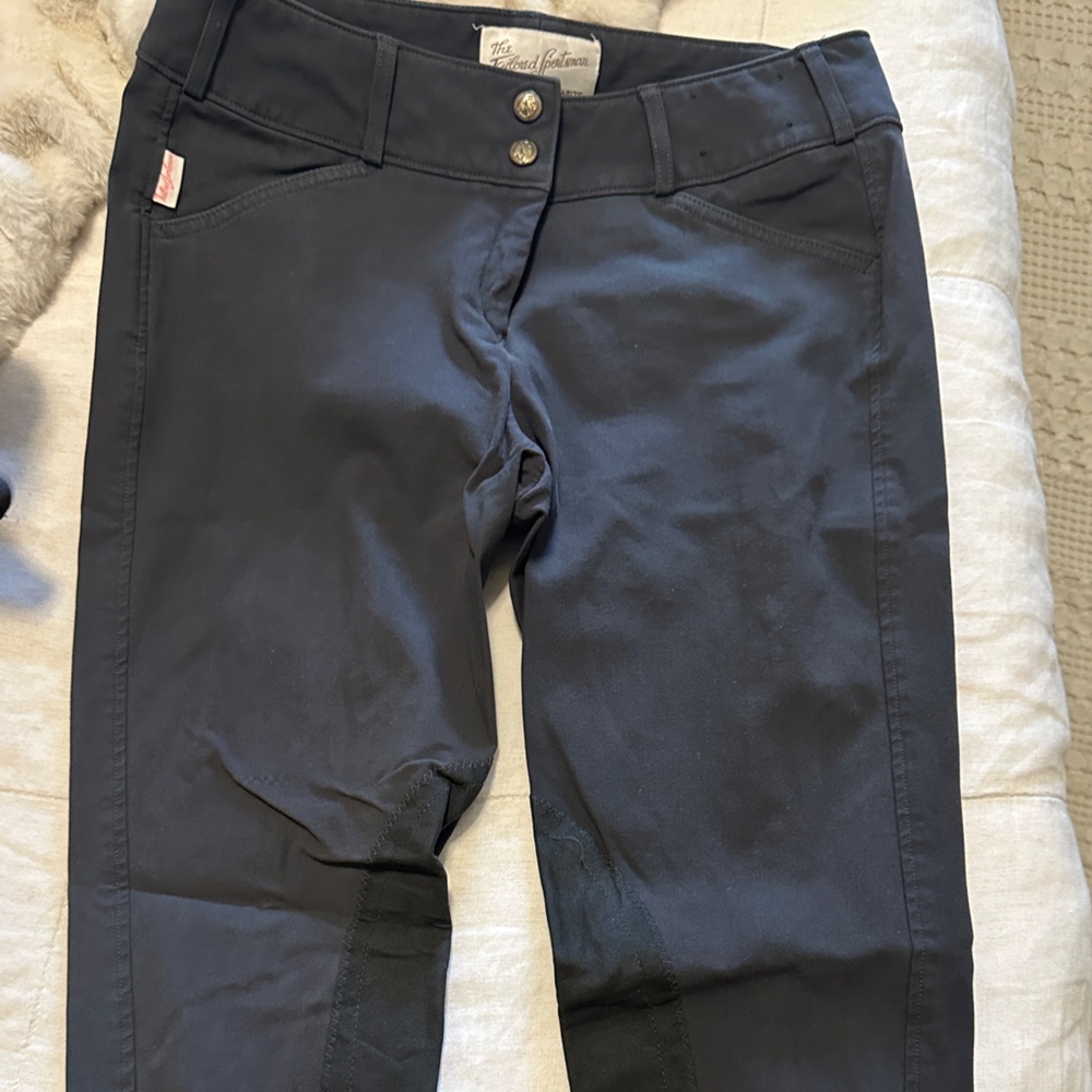 Charcoal tailored sportsman Riding Pants